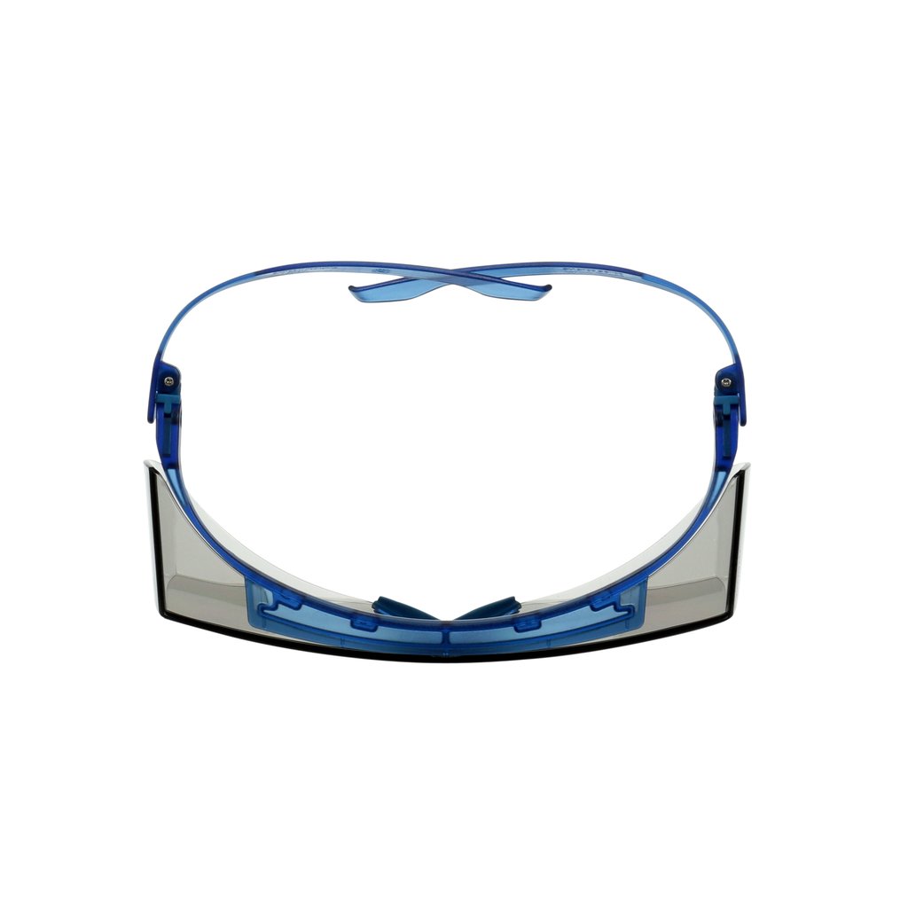 3M™ SecureFit™ 3700 Overbrille, blå brillestang, Scotchgard™ anti-dug (K&amp;N), Indoor/Outdoor lysegrå linse, SF3707SGAF-BLU-EU