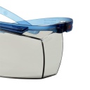 3M™ SecureFit™ 3700 Overbrille, blå brillestang, Scotchgard™ anti-dug (K&amp;N), Indoor/Outdoor lysegrå linse, SF3707SGAF-BLU-EU